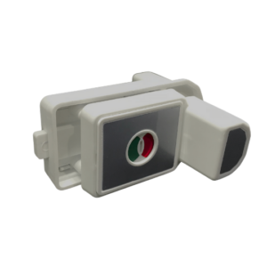 Fechadura Livre/Ocupado para Divisória Sanitária TS - Branco